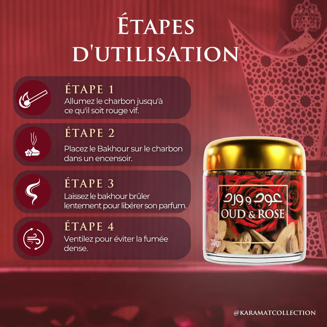 Mabsous ROSE & OUD 30gr