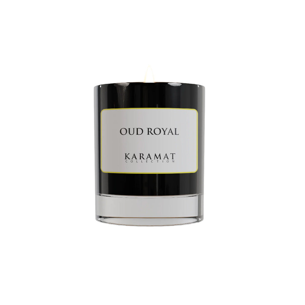 bougie parfumée Oud Royal – Majesté Orientale