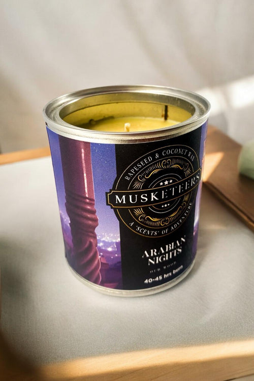 Arabian Nights - Oud Wood Scented Mini Candle